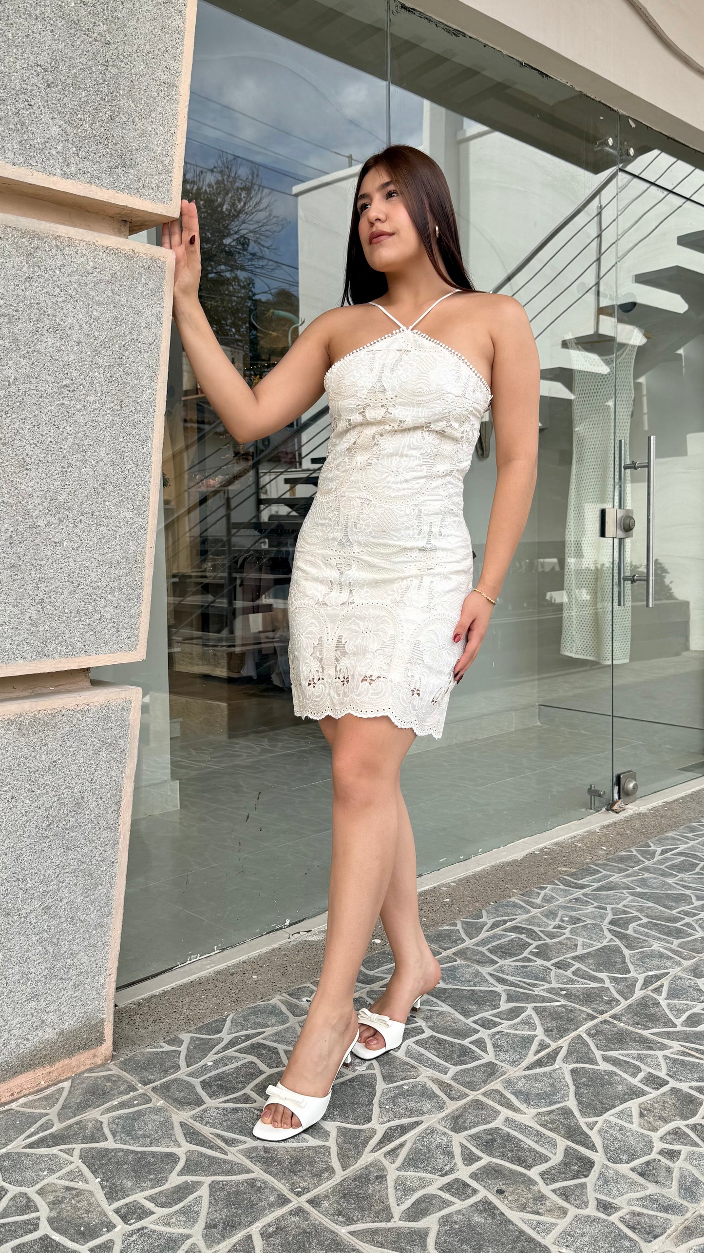 VESTIDO LORENZA BLANCO