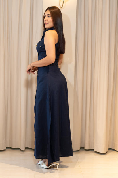 VESTIDO MIRANDA AZUL NAVI