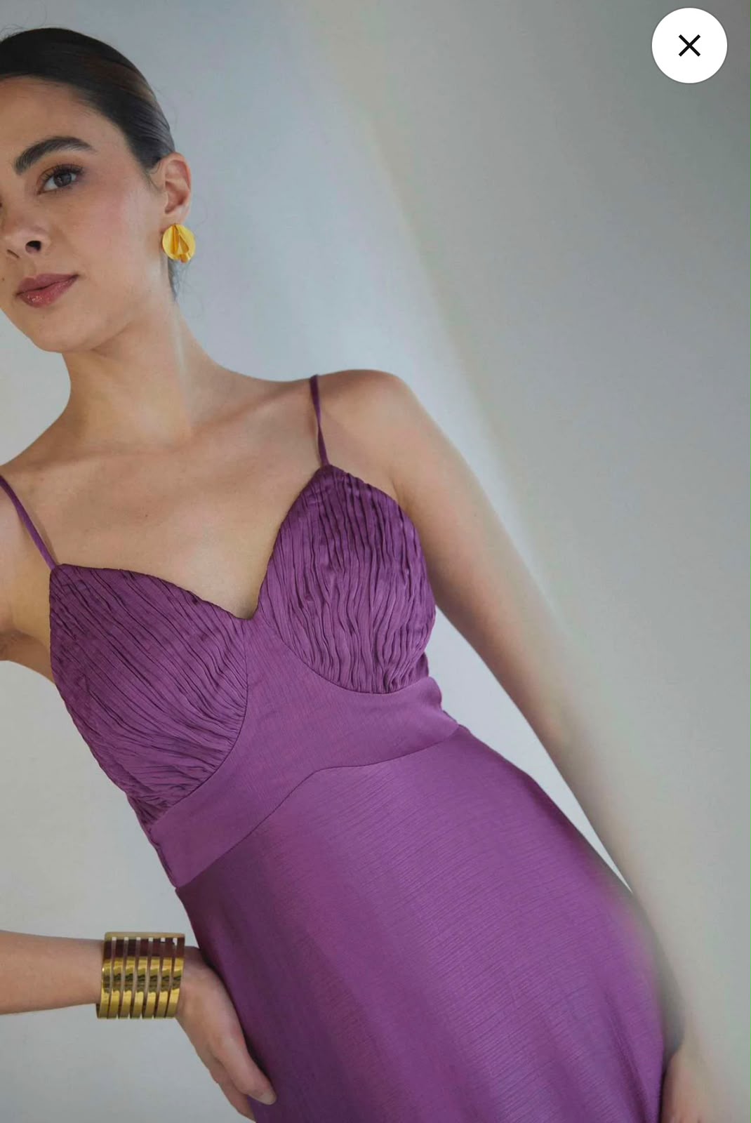 Vestido Ela Morado