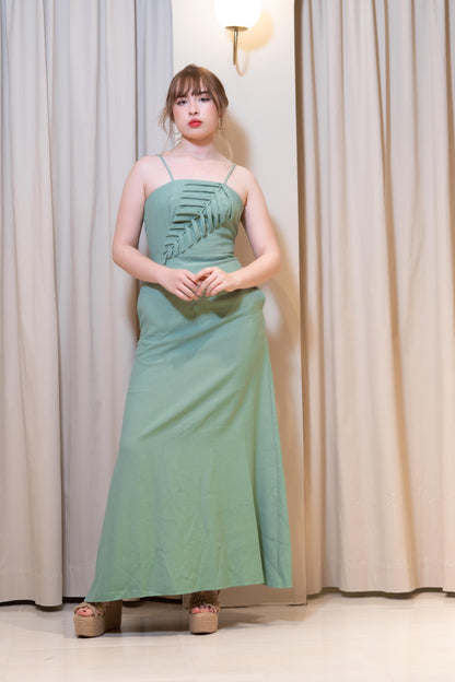 VESTIDO CHOLE VERDE