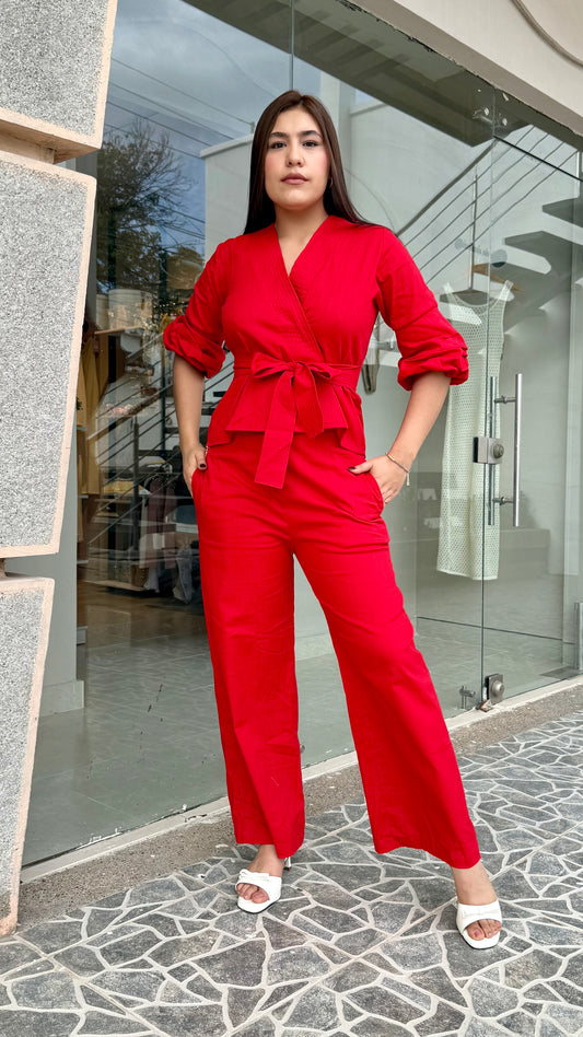 SET FLORENCE ROJO