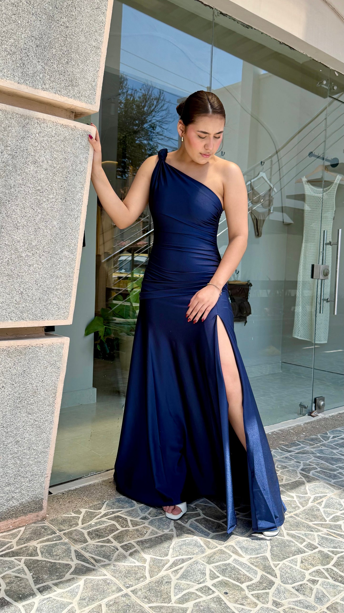 VESTIDO MICAELA AZUL