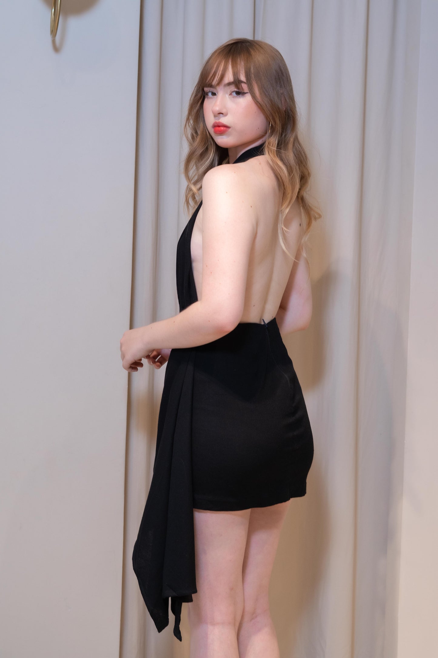 VESTIDO TORBELLINO NEGRO