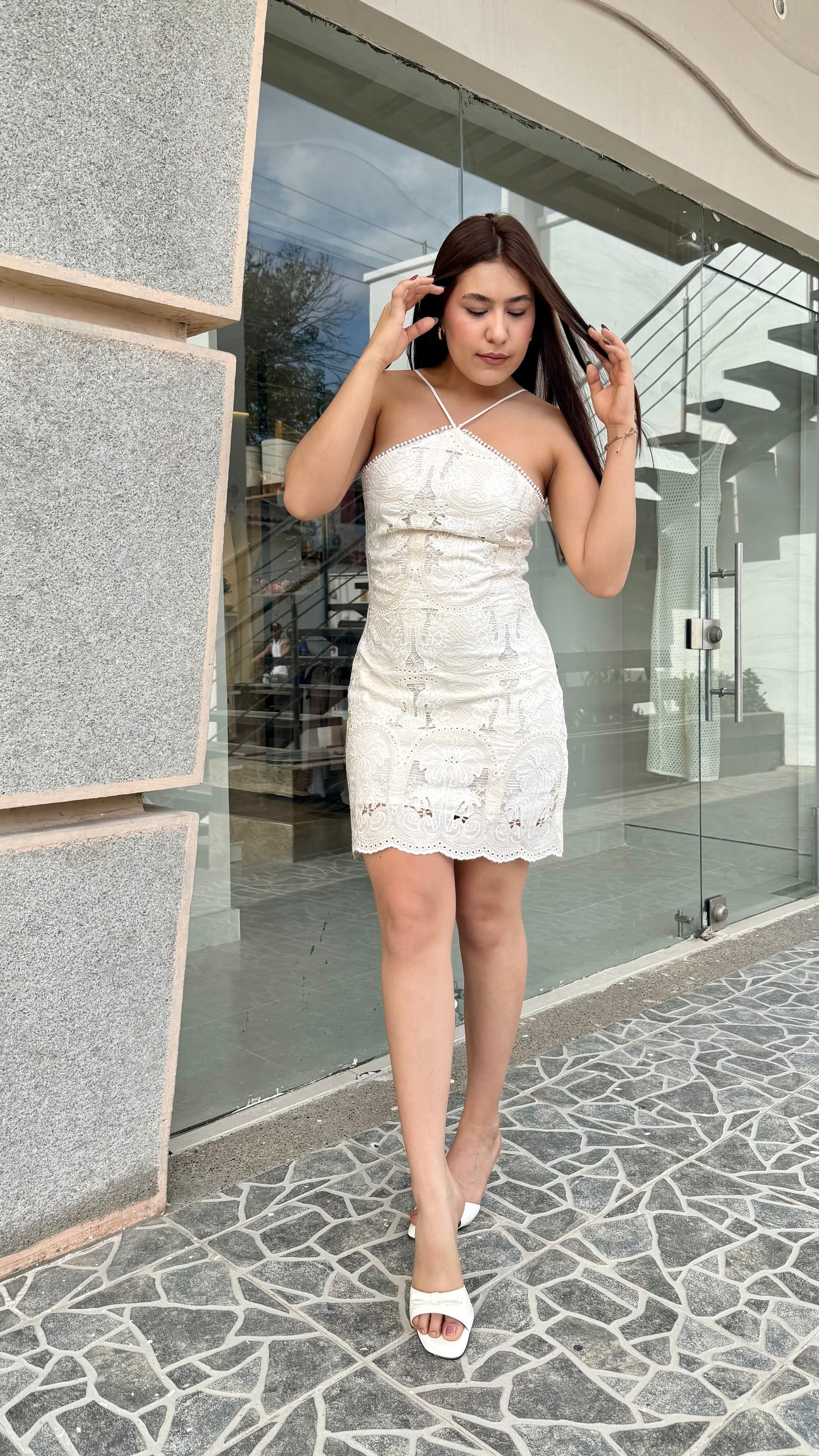 VESTIDO LORENZA BLANCO