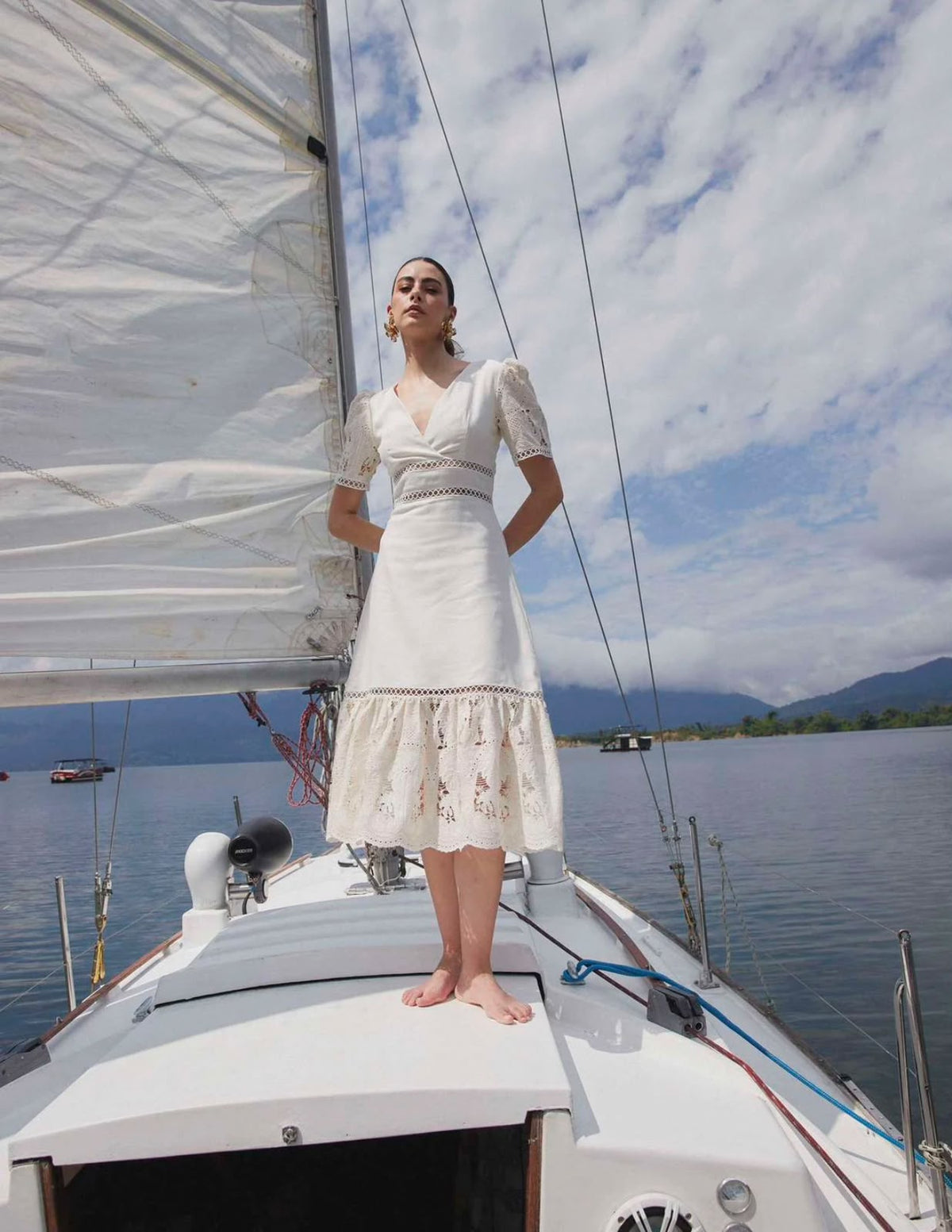 Vestido Loreta Ivory