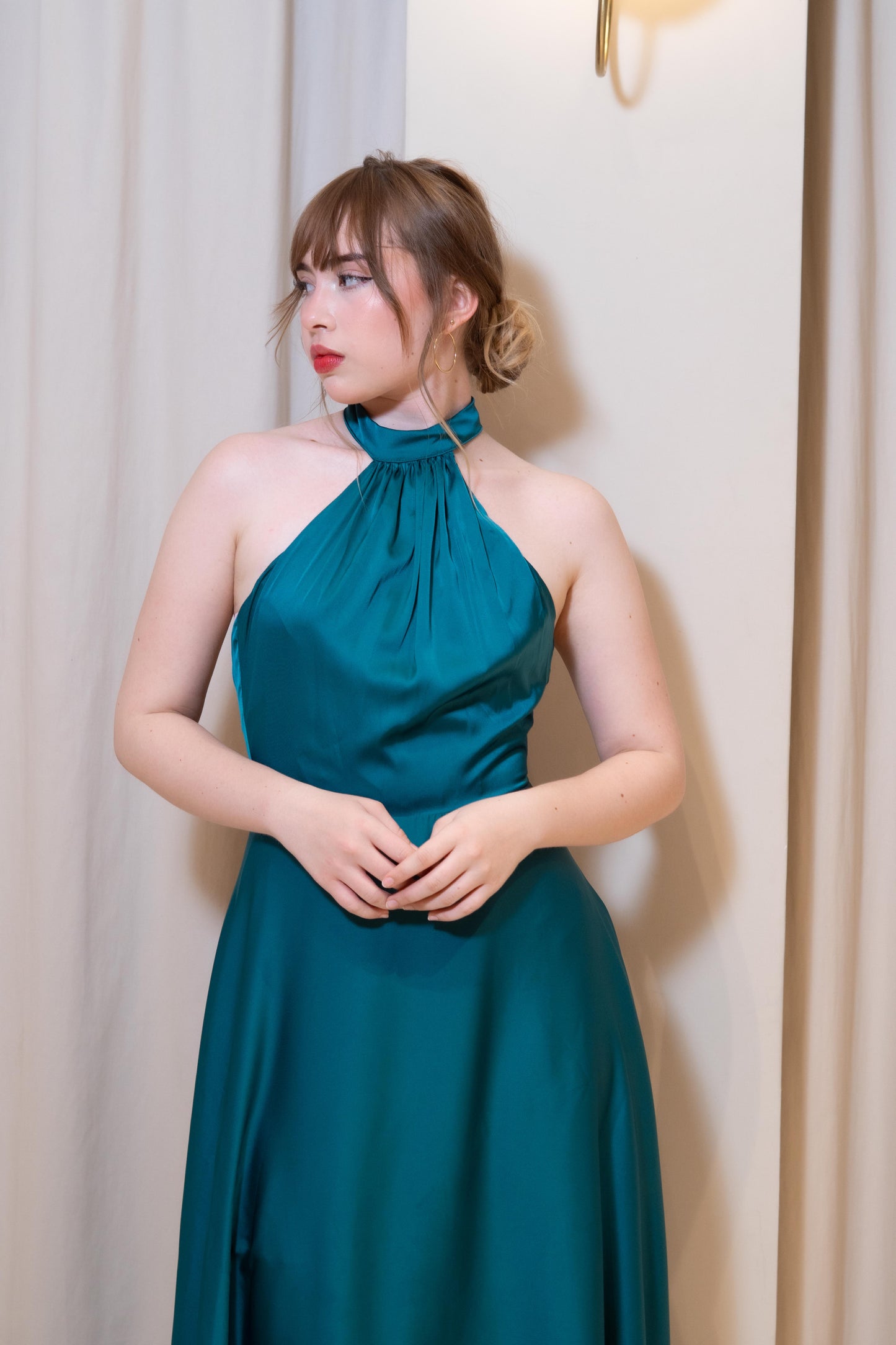 VESTIDO MARGARITA VERDE