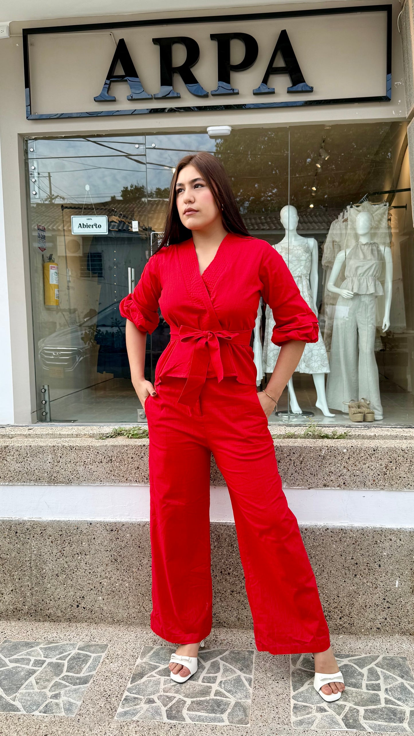 SET FLORENCE ROJO