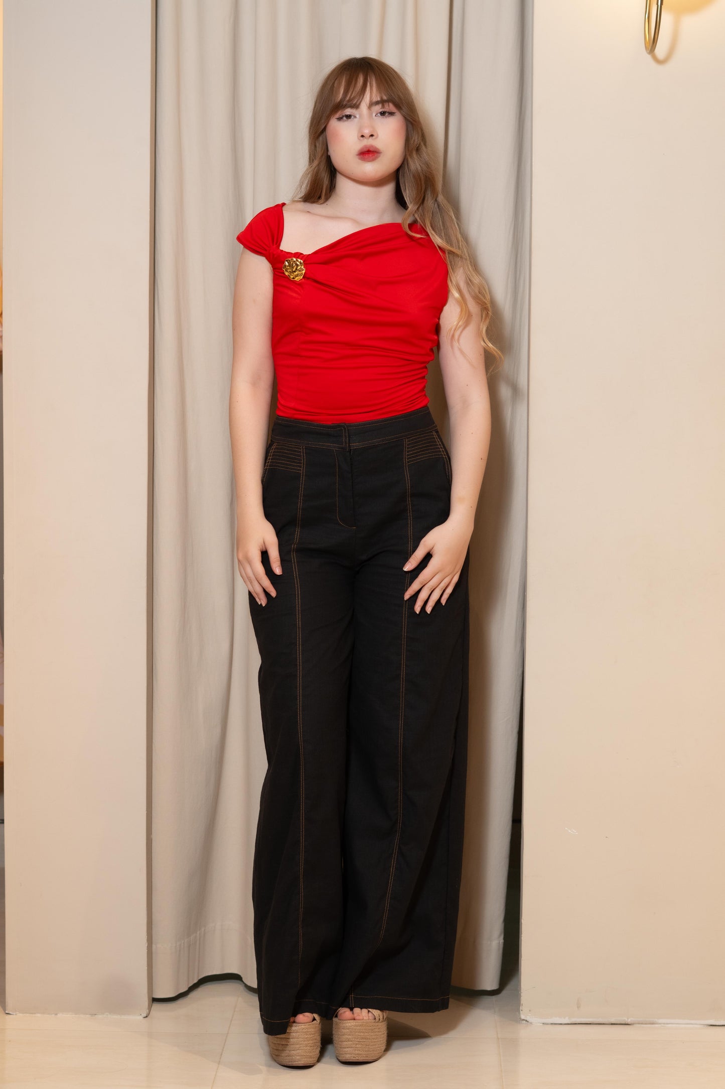 BLUSA ANNA ROJA