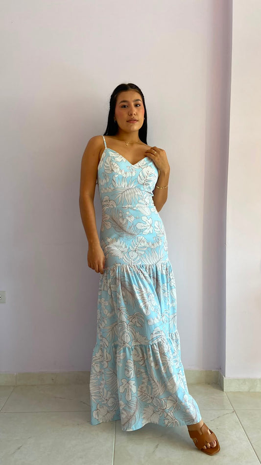Vestido Azul Cielo