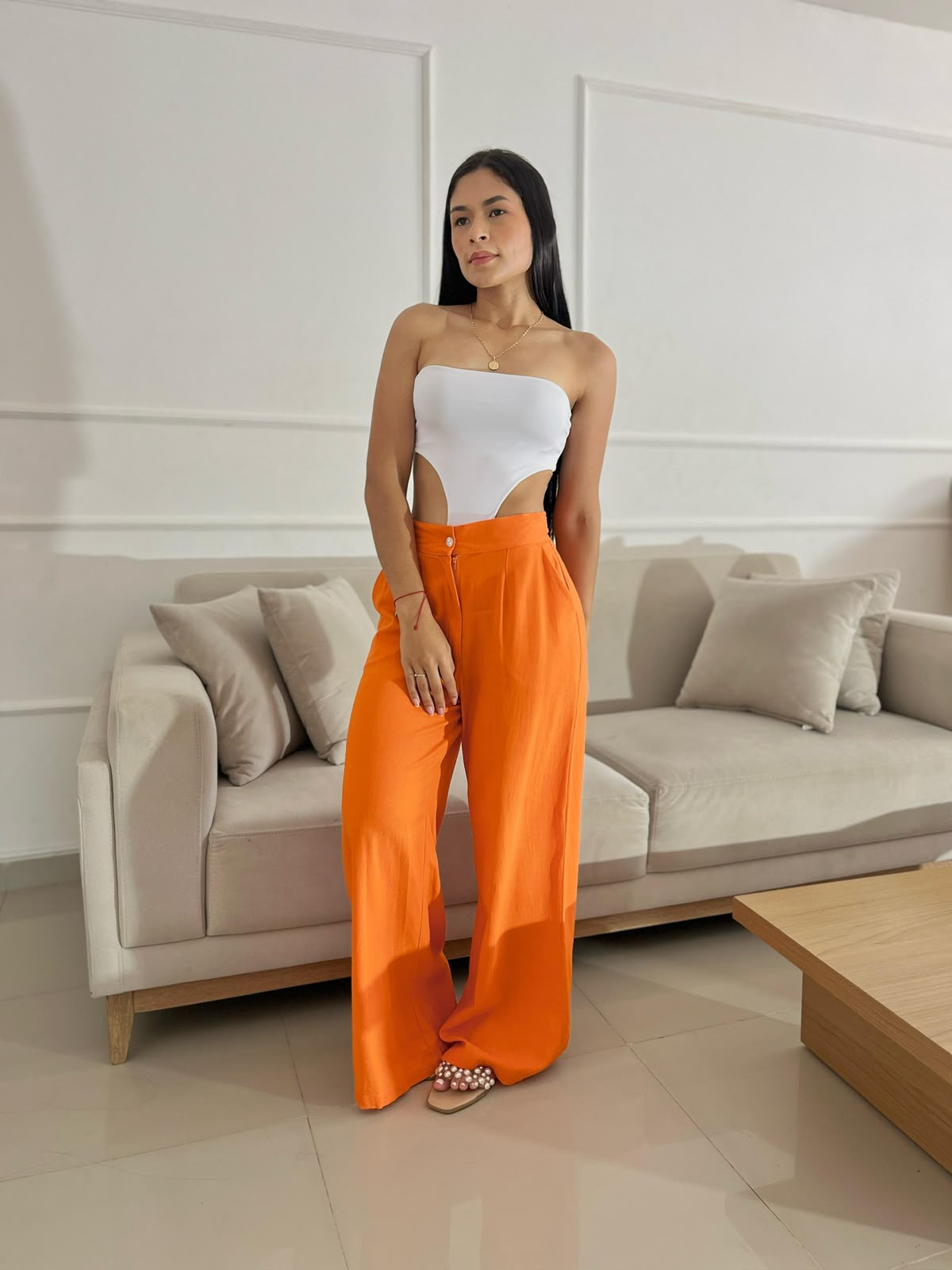 Pantalón en Lino