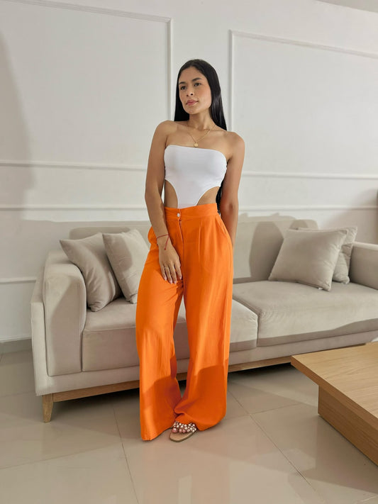 Pantalón en Lino