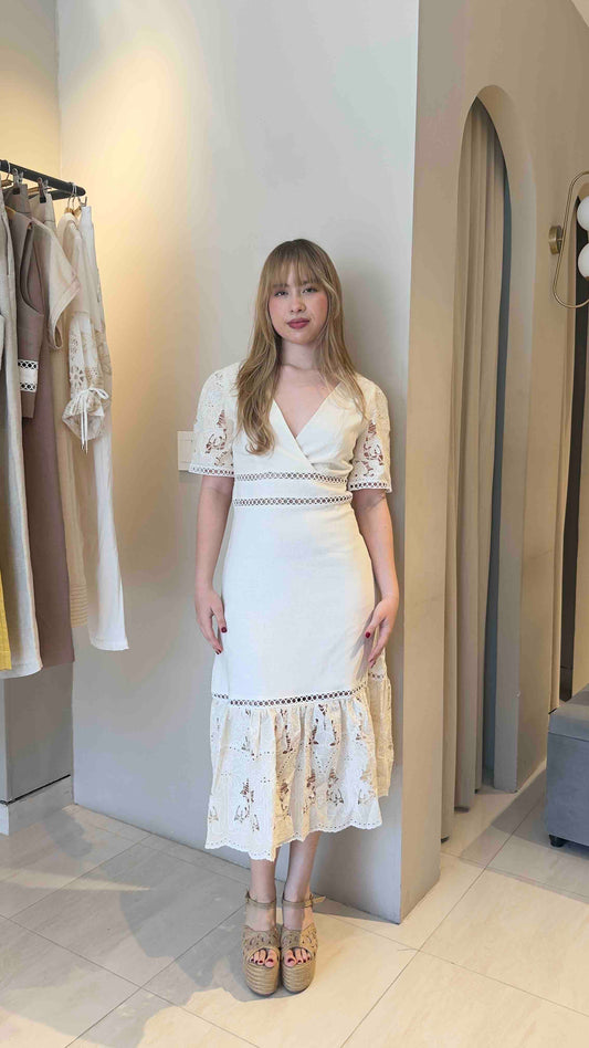 Vestido Loreta Ivory