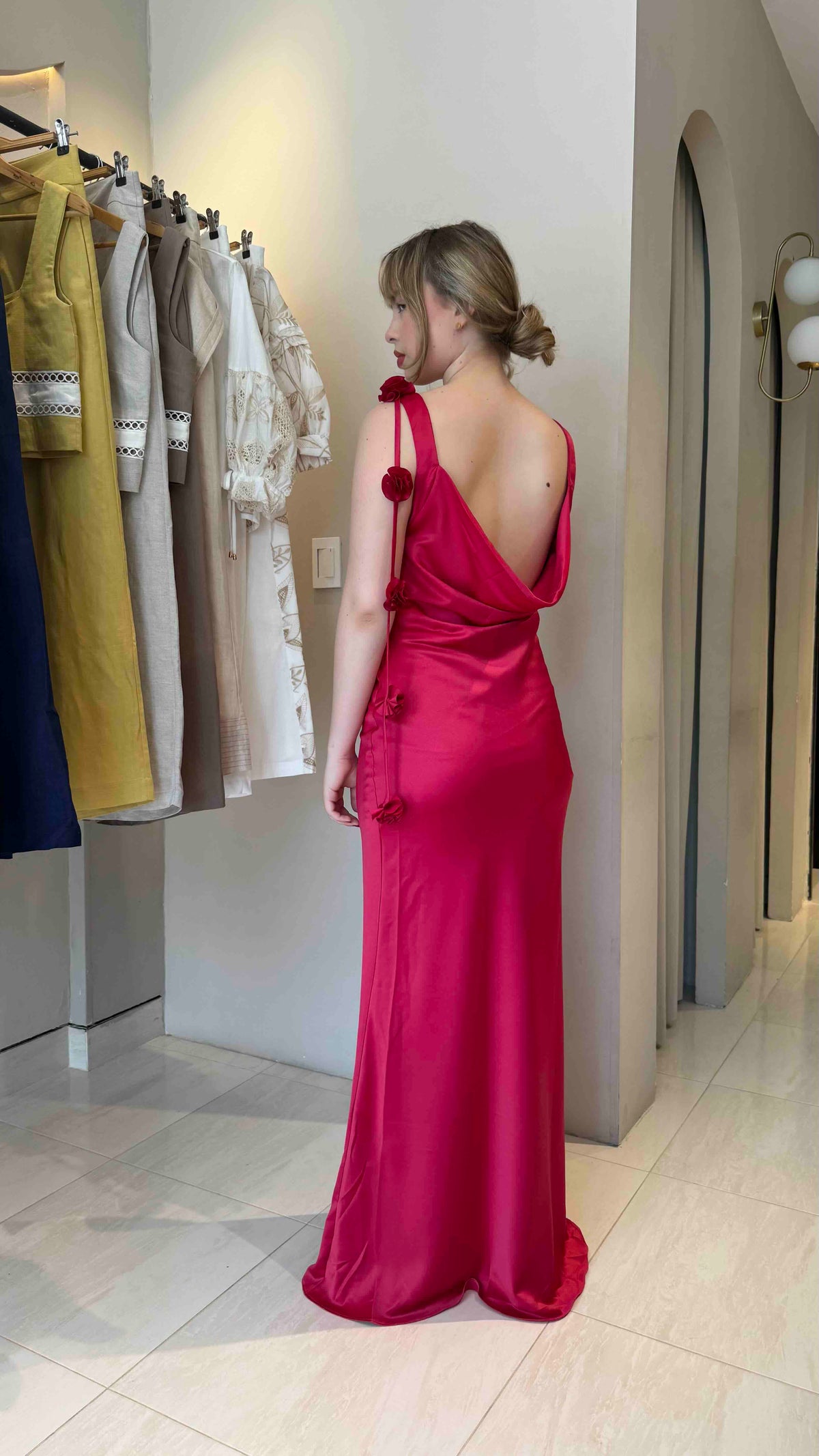 Vestido Inés Nagenta