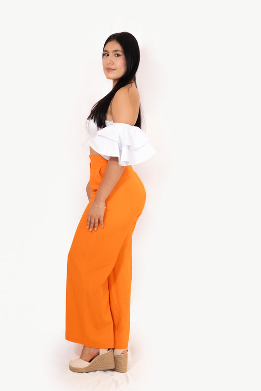 PANTALON BERLIN NARANJA