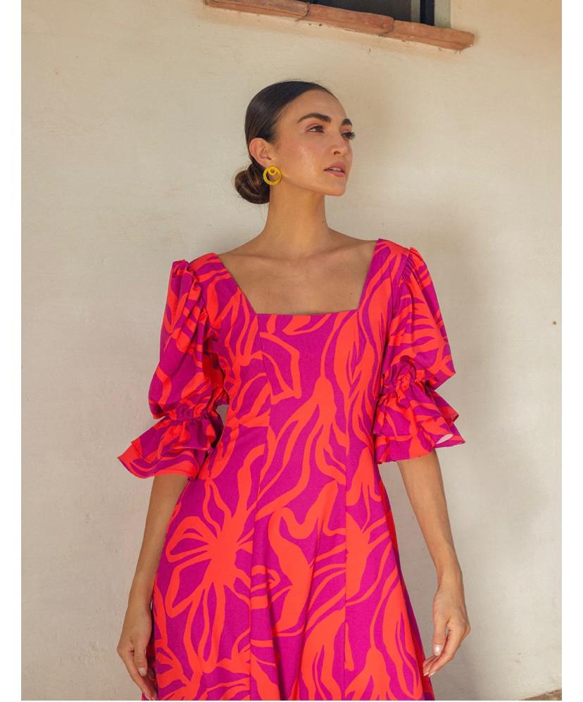 VESTIDO ADELA ESTAMPADO