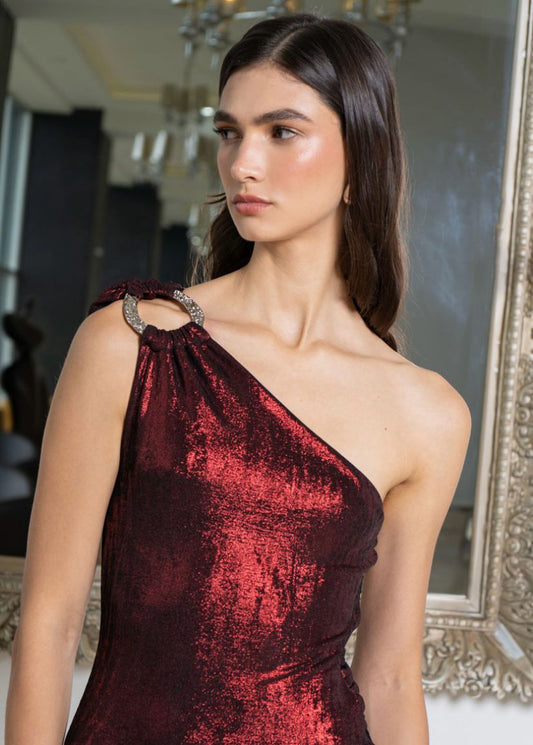 VESTIDO TALIANA ROJO