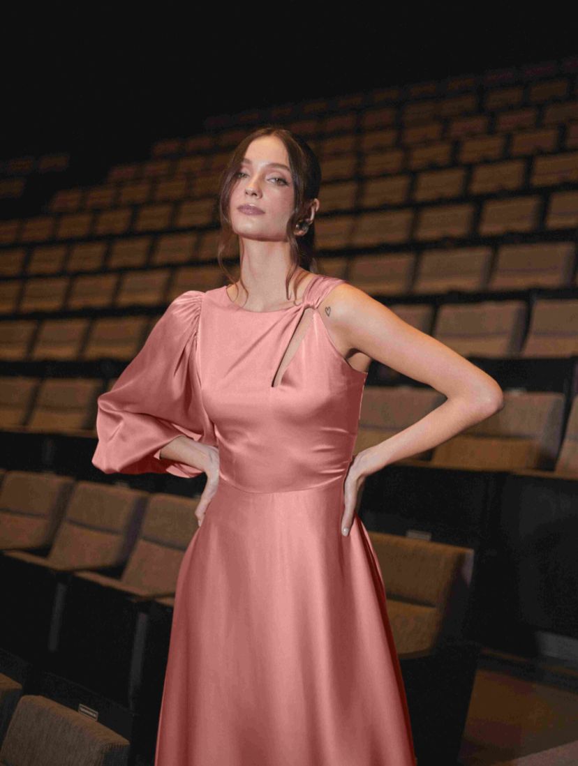 VESTIDO MARISOL PALO DE ROSA