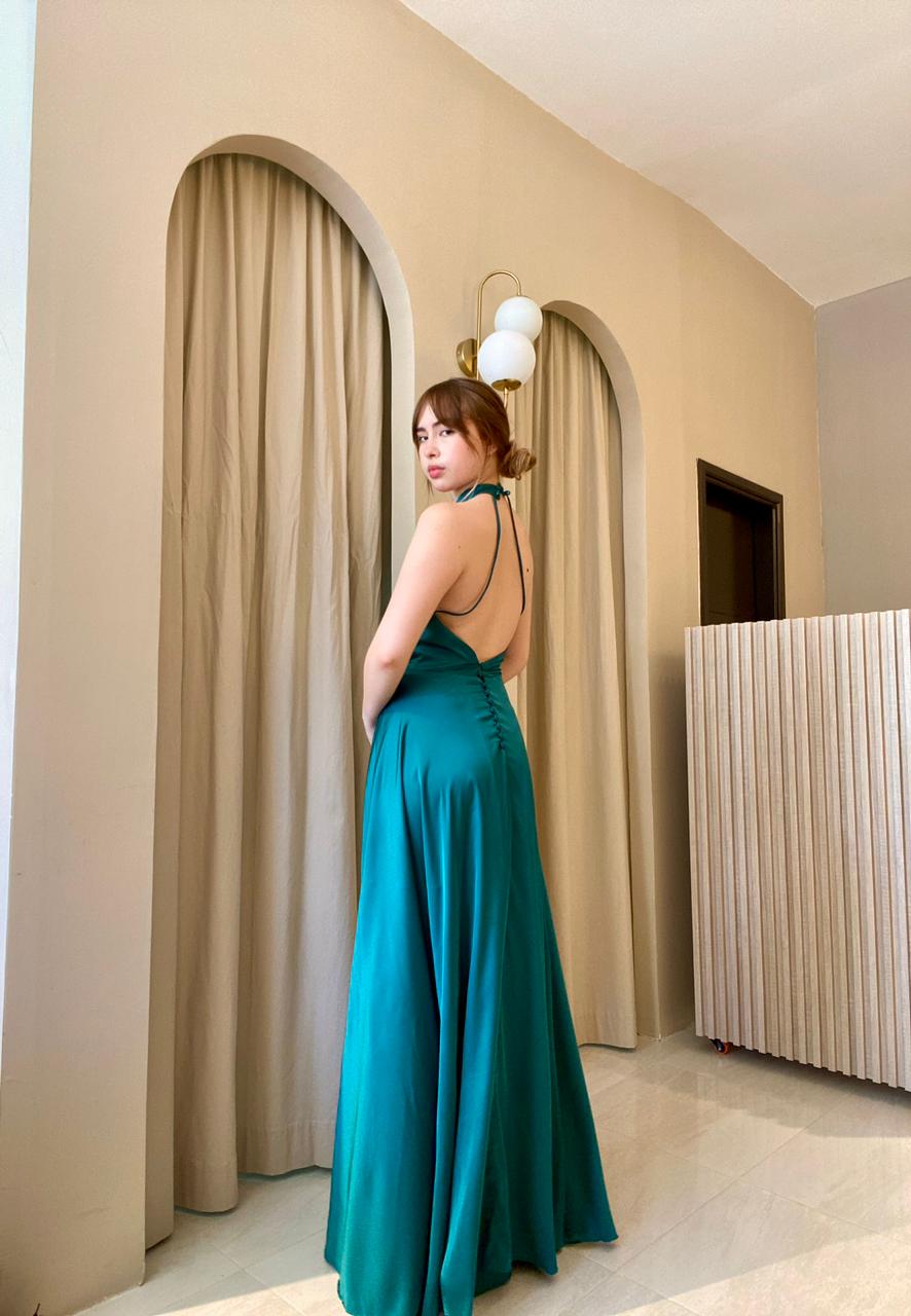 VESTIDO MARGARITA VERDE