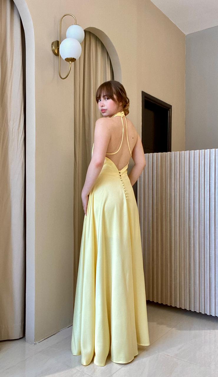 VESTIDO MARGARITA AMARILLO