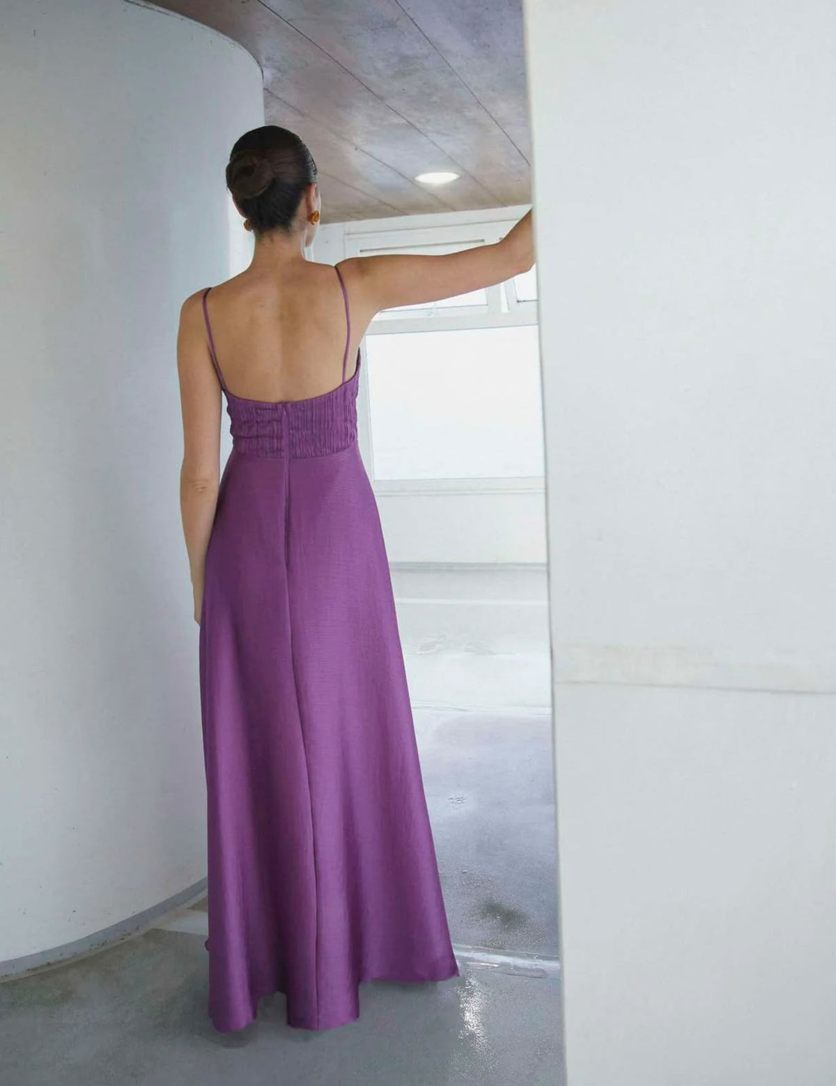 Vestido Ela Morado